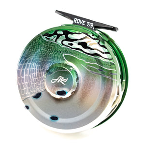Abel Rove Fly Reel - Custom False Albacore Finish