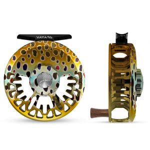 Abel Vaya 5/6 Fly Reel - Custom Native Brown Finish