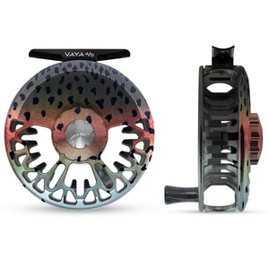 Abel Vaya Fly Reel - Custom Native Rainbow Finish