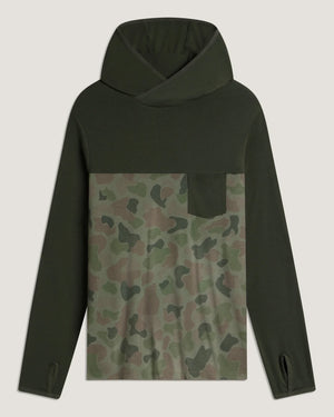 Free Fly Men's Bamboo Hybrid Hoodie