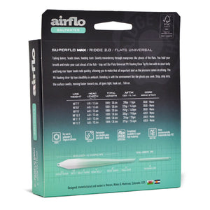 Airflo Superflo Max Ridge 2.0 - Flats Universal Floating 9' Clear Tip