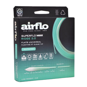 Airflo Superflo Max Ridge 2.0 - Flats Universal Floating 9' Clear Tip