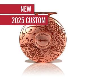 Hatch 2025 Custom Iconic Artist Collaboration Fly Reel - Brent McCarron