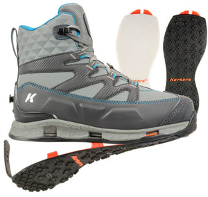 Korkers Women's Bantam Lite Wading Boot (Felt & Kling On)