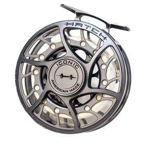 Hatch Iconic 5+ Reel Large Arbor Grey Used