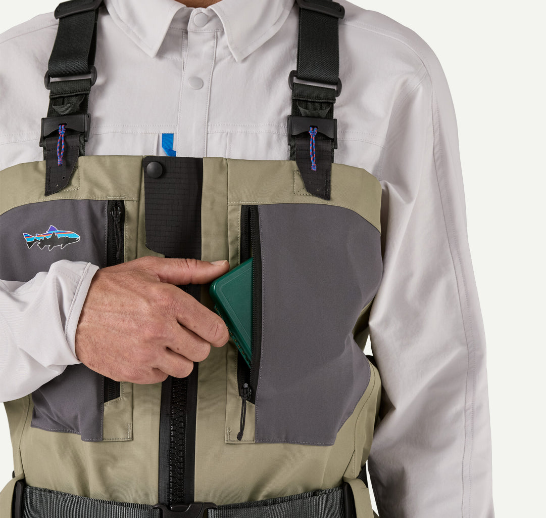 Patagonia Men's Swiftcurrent Traverse Zip Front Waders