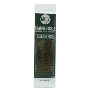Metz Hackle Deceiver/Streamer Pack