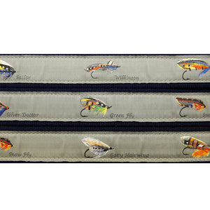 Belted Cow Megan Boyd Flies Leather Tab Belt