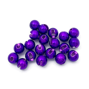 Slotted Tungsten Lucent Beads