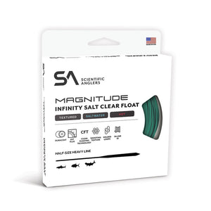 Scientific Anglers Magnitude Textured Full Clear Infinity Salt Fly Line