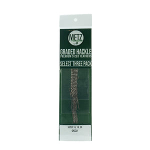 Metz Hackle Select 3 Pack