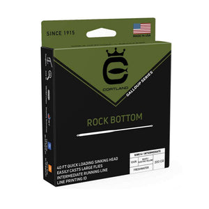 Cortland Galloup Series Rock Bottom Fly Line