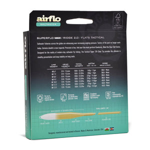 Airflo Superflo Max Ridge 2.0 - Flats Tactical Floating 12' Clear Tip