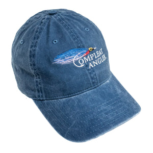 Compleat Angler Brushed Twill Logo Caps