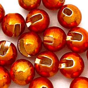 Slotted Tungsten Lucent Beads