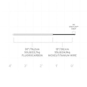 Scientific Anglers Absolute Predator Figure 8 Leader