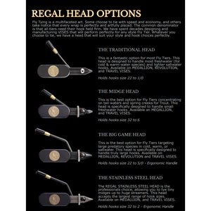Regal Medallion Series Big Game Jaws with Traditional Base GVB 28T
