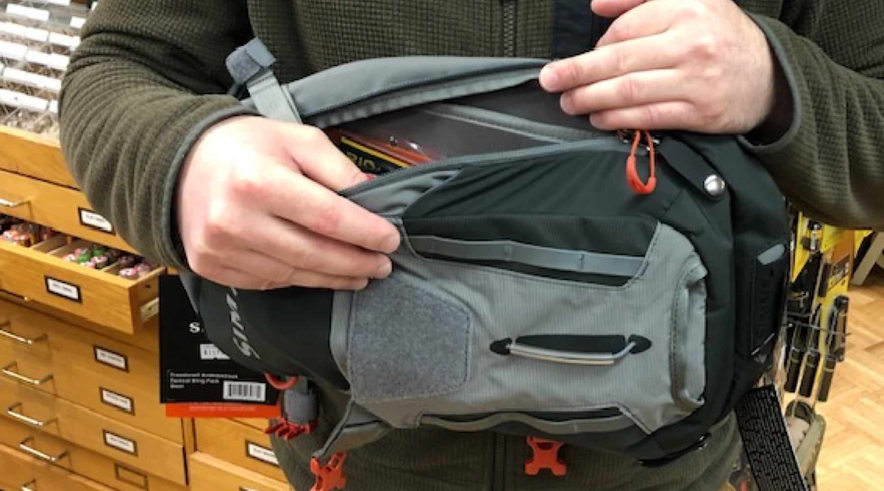 Gear Review The Simms Freestone Ambidextrous Sling Pack The