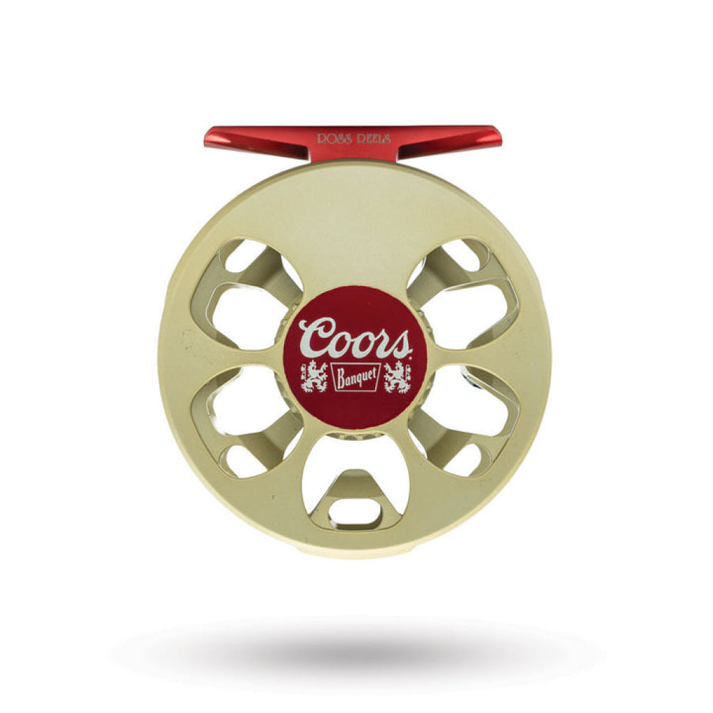 Ross Cimarron Creek Click & Pawl Reel - Coors Banquet