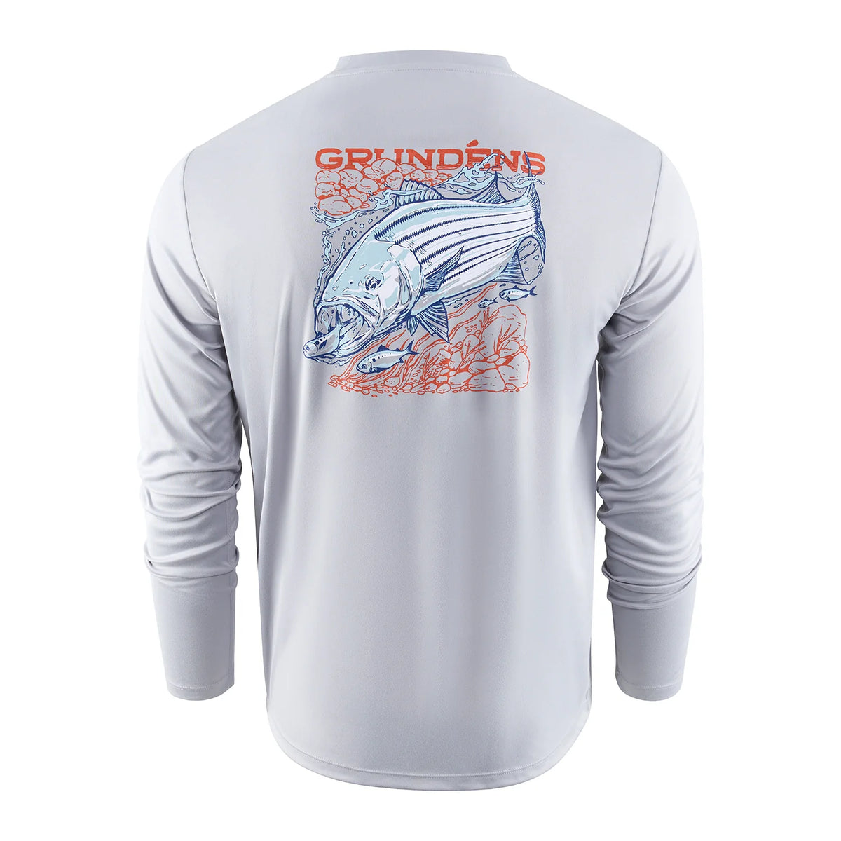 Grundens Striped Bass Long Sleeve Tech Tee