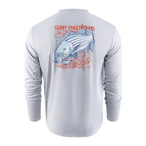 Grundens Striped Bass Long Sleeve Tech Tee