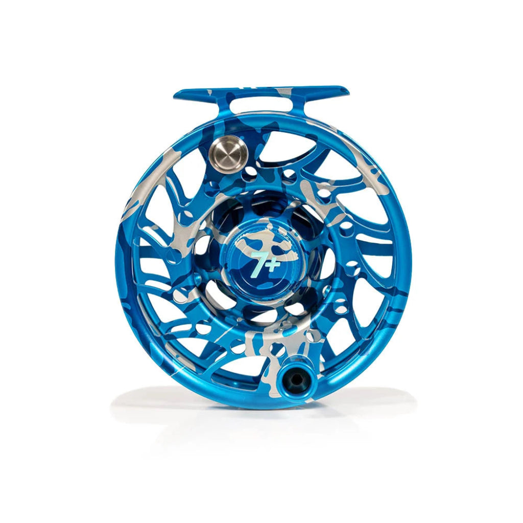 Custom Hatch Iconic Splash Camo Reel