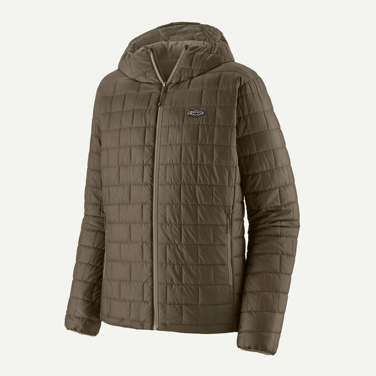 Patagonia Men's Nano Puff Fitz Roy Trout Hoody