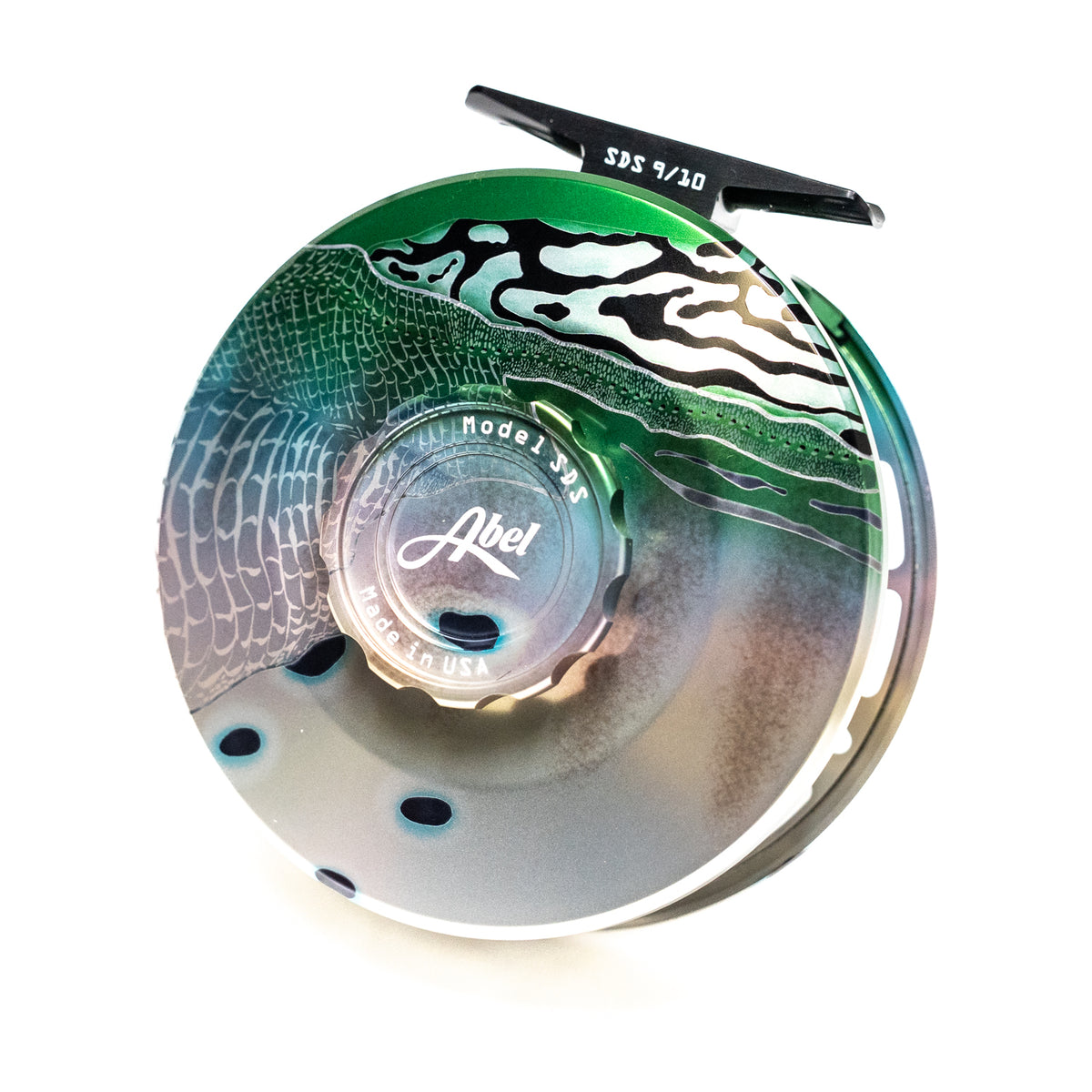 abel super series fly reel Abel SDS 9/10 Fly Reel - Custom False Albacore Finish