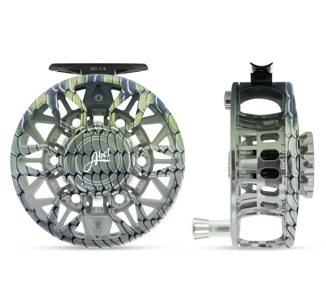 custom made fly fishing reel Abel SDS Fly Reel Ported - Bonefish Reel