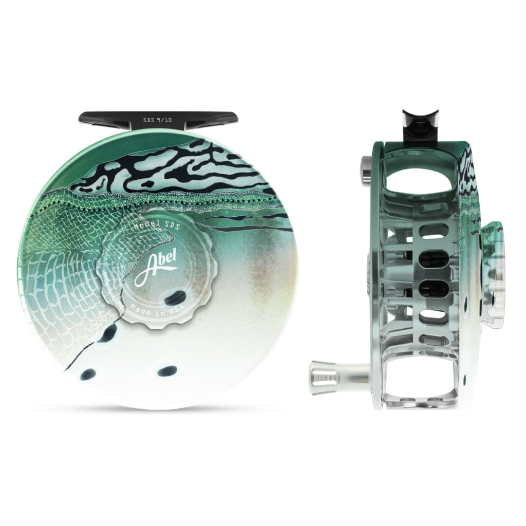 Abel SDS 9/10 Fly Reel - Custom False Albacore Finish Abel SDS 9/10 Fly Reel - Custom False Albacore Finish