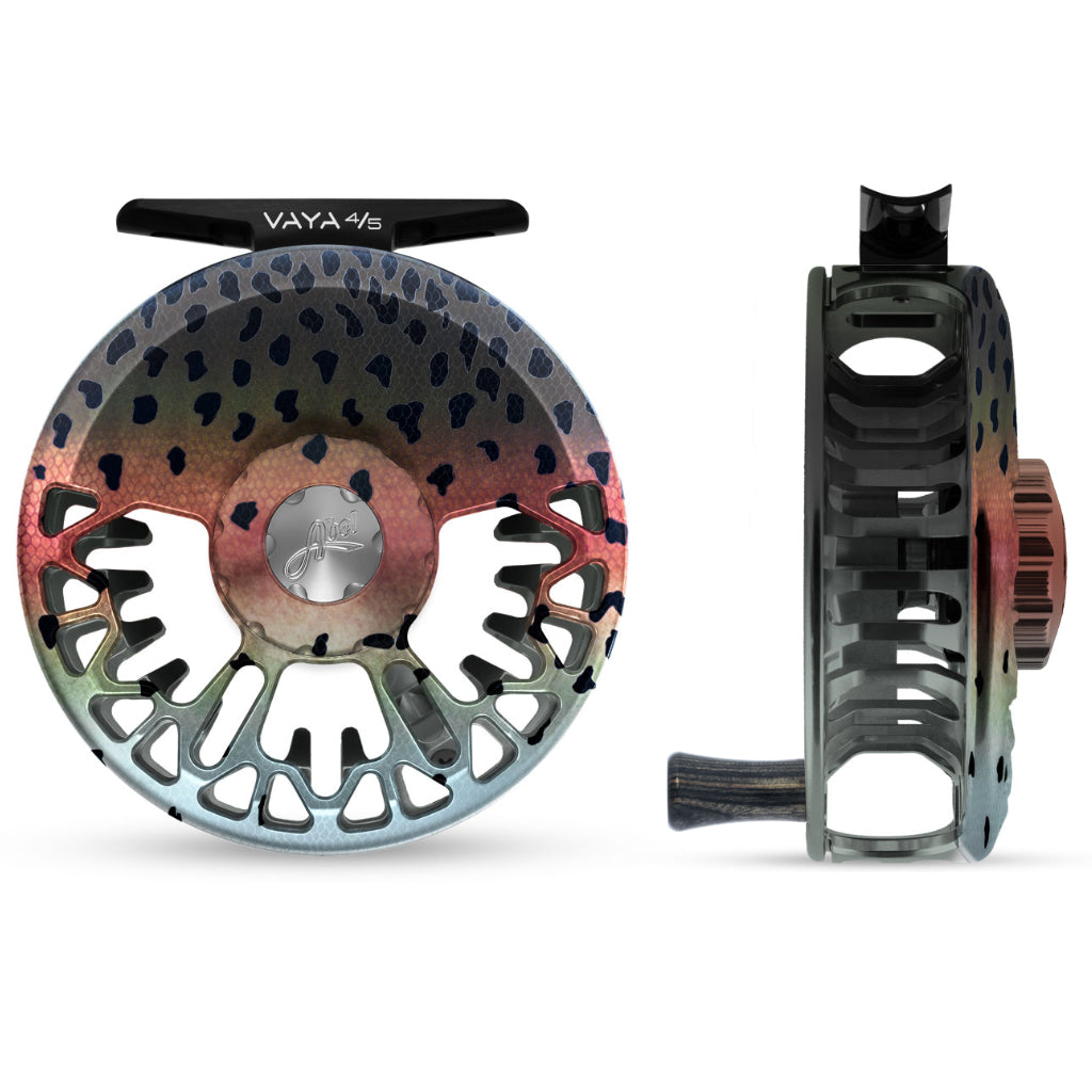 Abel Vaya Fly Reel - Custom Native Rainbow Finish