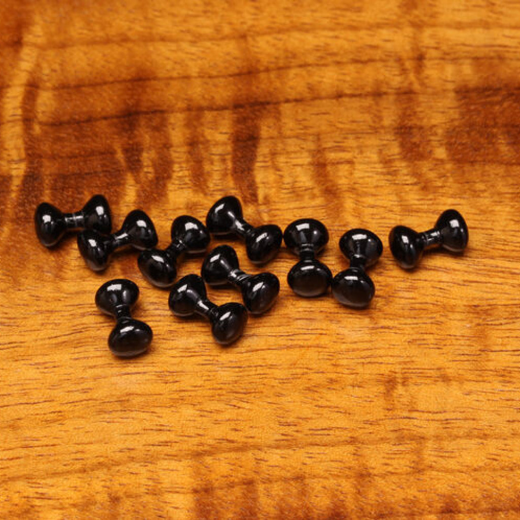 Black Painted Lead Eyes