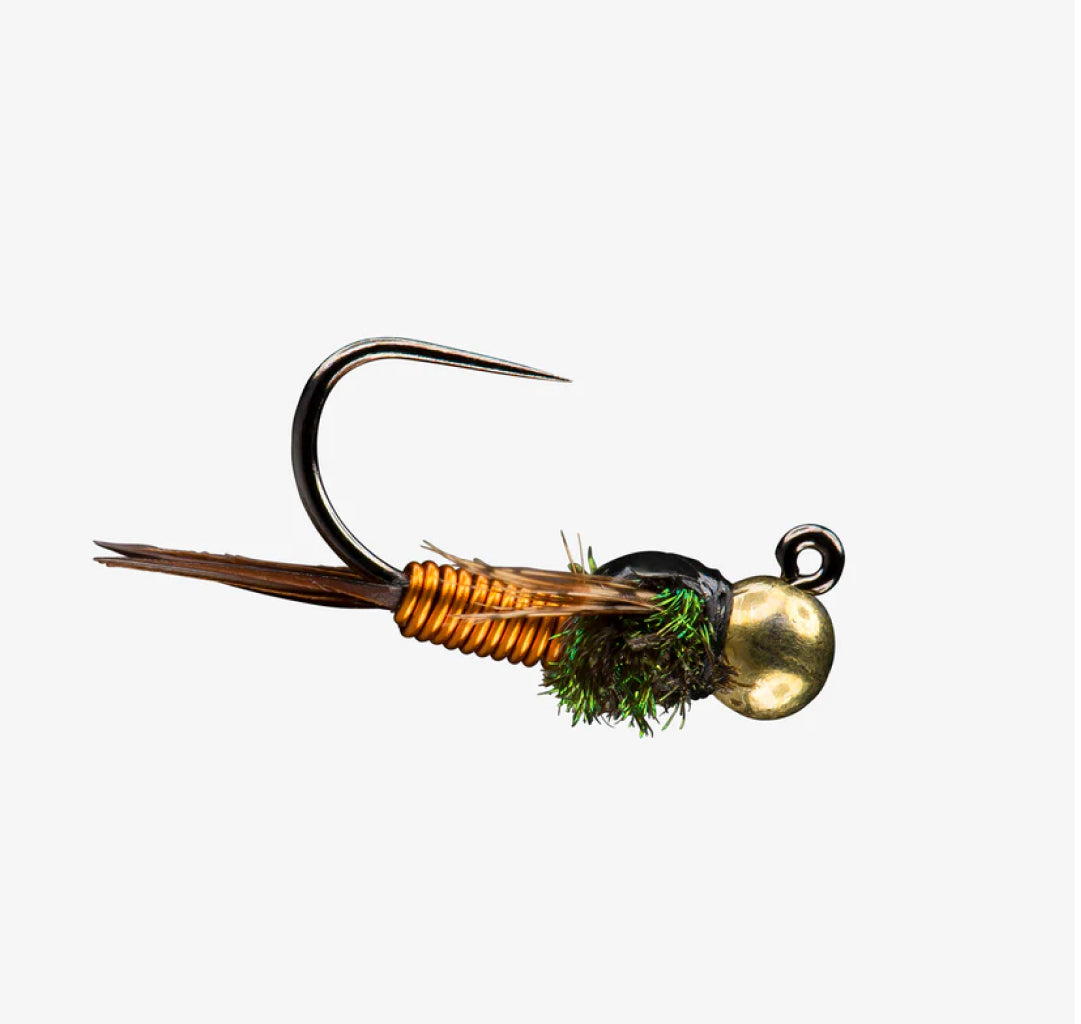 Copper John Jig, Gold Tungsten Bead