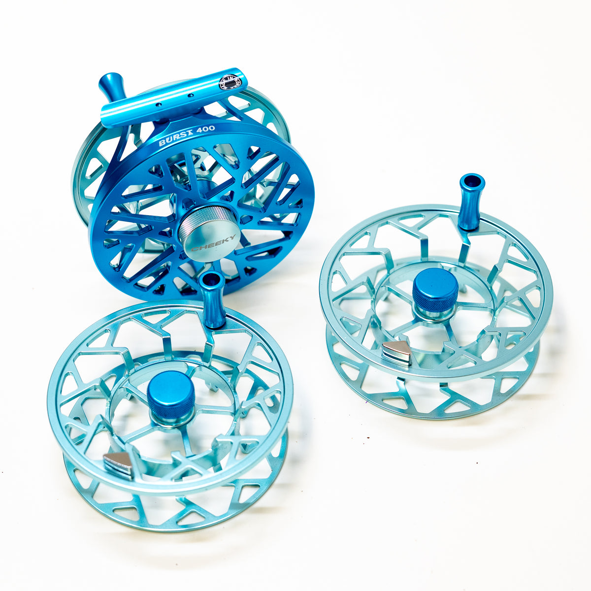 Cheeky Burst Triple Play Fly Reel & Spools