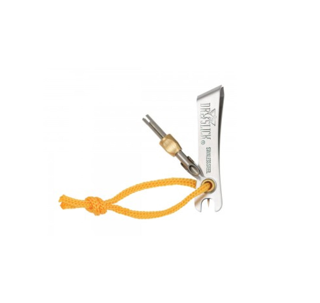 Dr. Slick Offset Nipper with File, Pin, and Knot Tyer