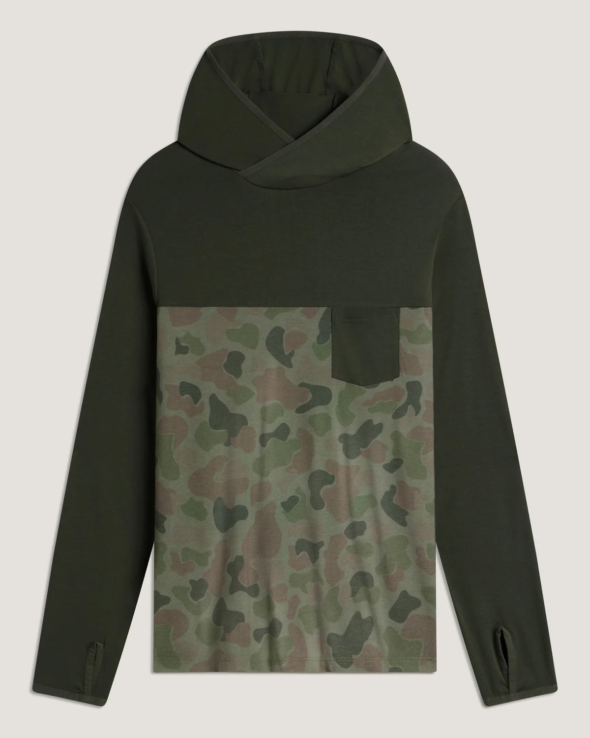 Free Fly Men's Bamboo Hybrid Hoodie
