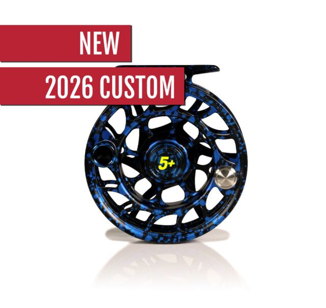 Hatch 2026 Custom Iconic Fly Reel - Dark Matter