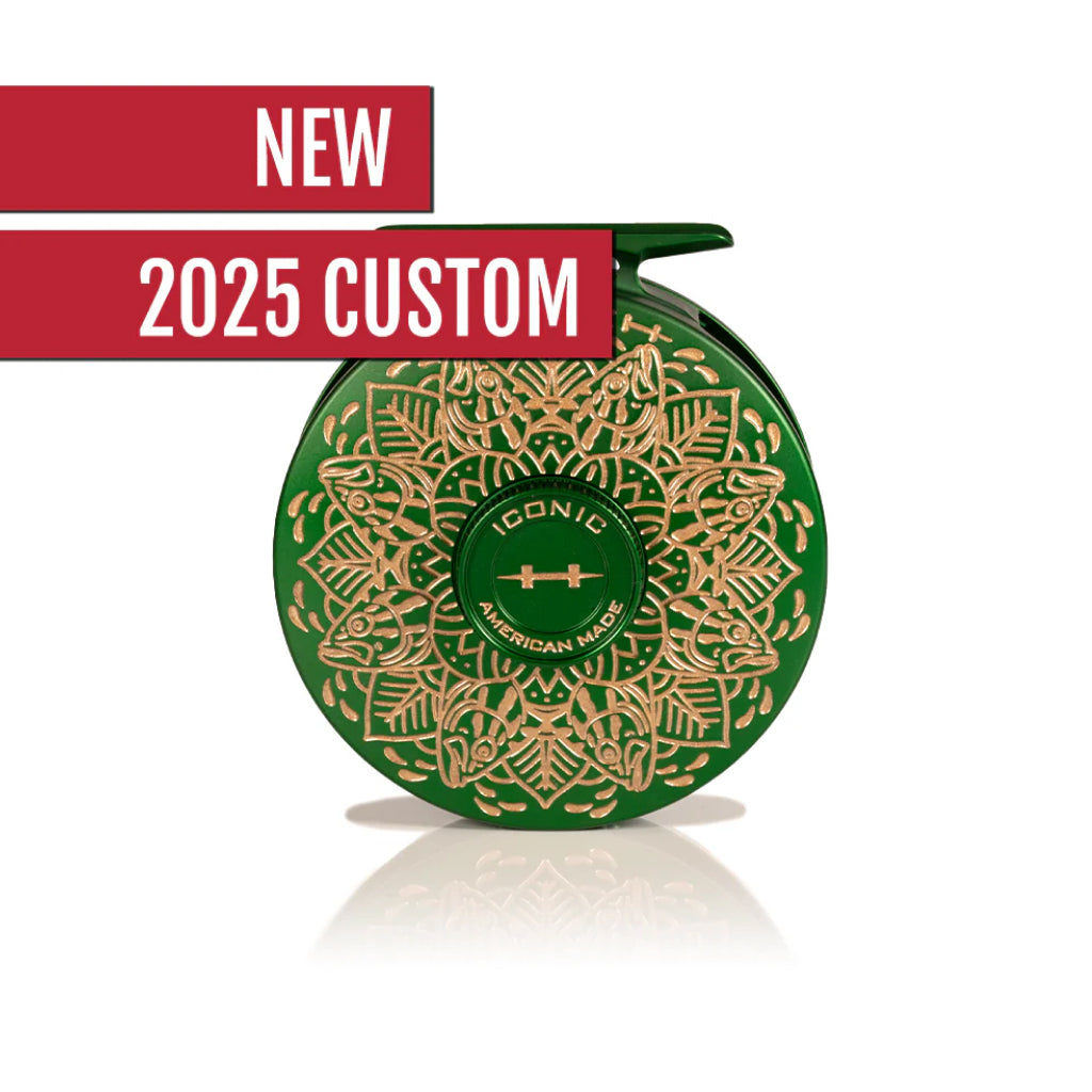 Hatch 2025 Custom Iconic Artist Collaboration Fly Reel - Drew Wilson
