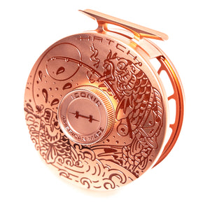 Hatch 2025 Custom Iconic Artist Collaboration Fly Reel - Brent McCarron