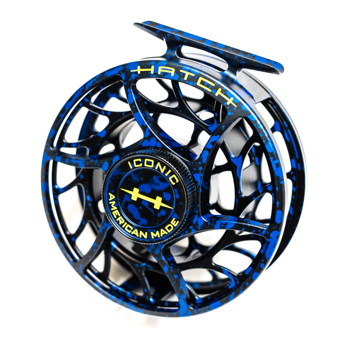 Hatch 2026 Custom Iconic Fly Reel - Dark Matter