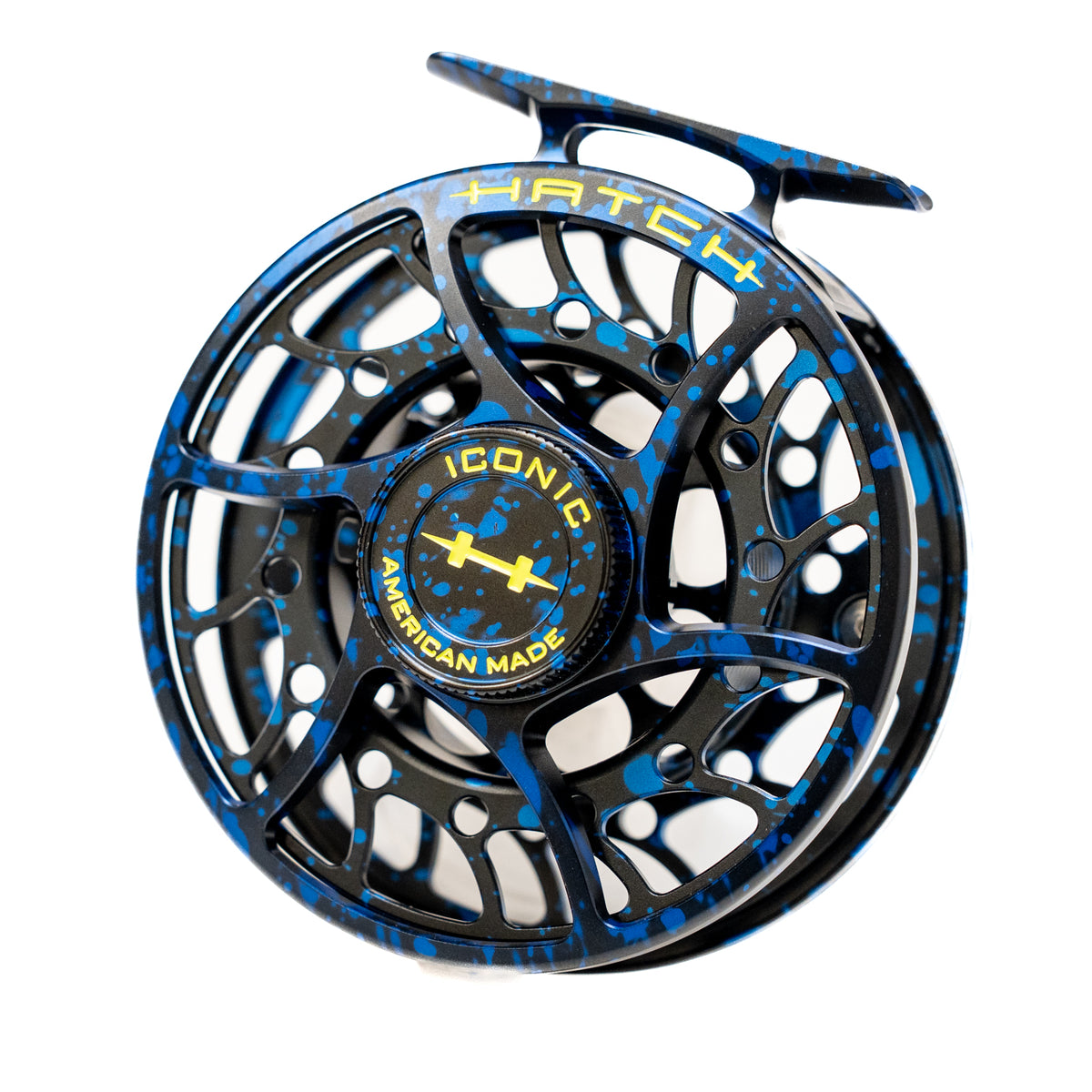 Hatch 2026 Custom Iconic Fly Reel - Dark Matter