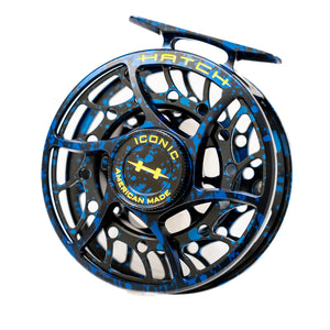 Hatch 2026 Custom Iconic Fly Reel - Dark Matter
