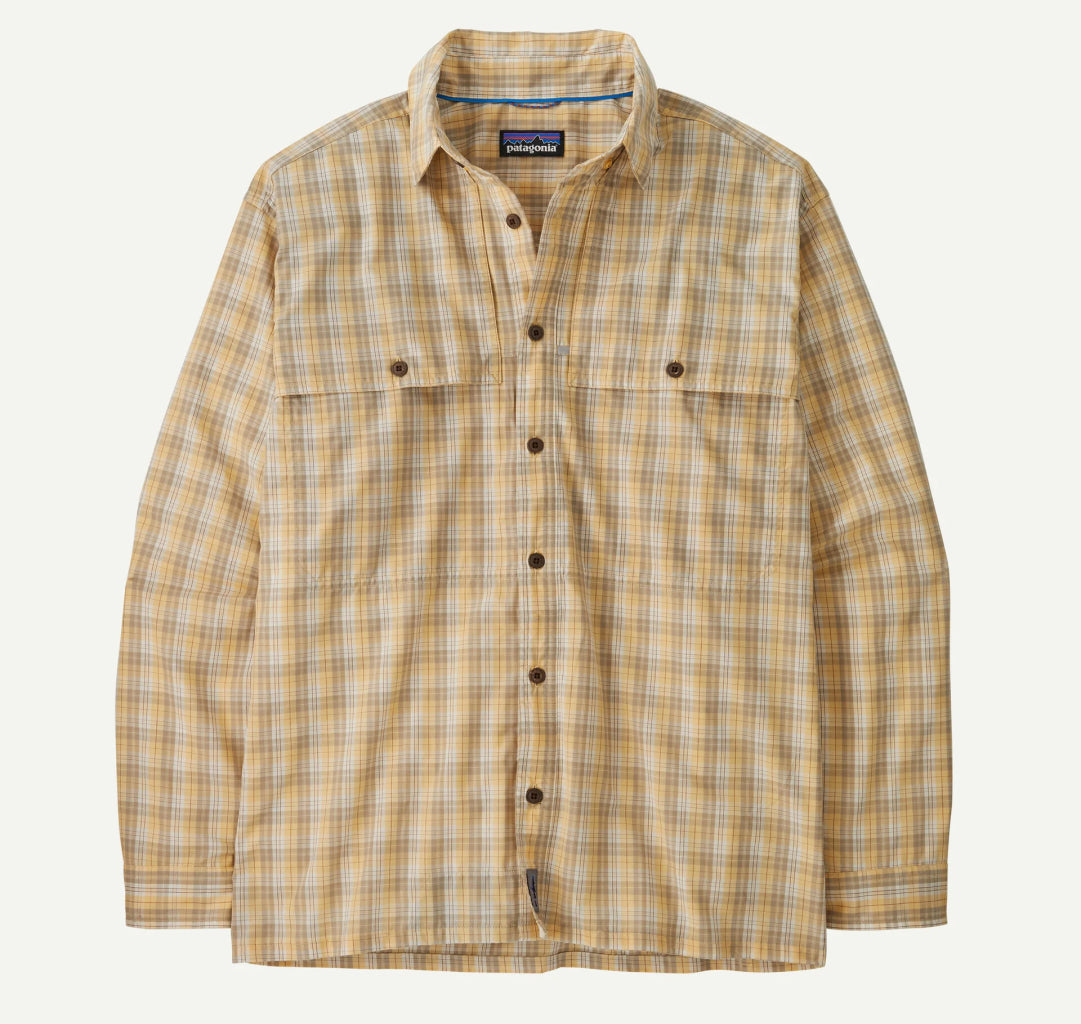 Patagonia Men&#39;s Long-Sleeved Island Hopper Shirt