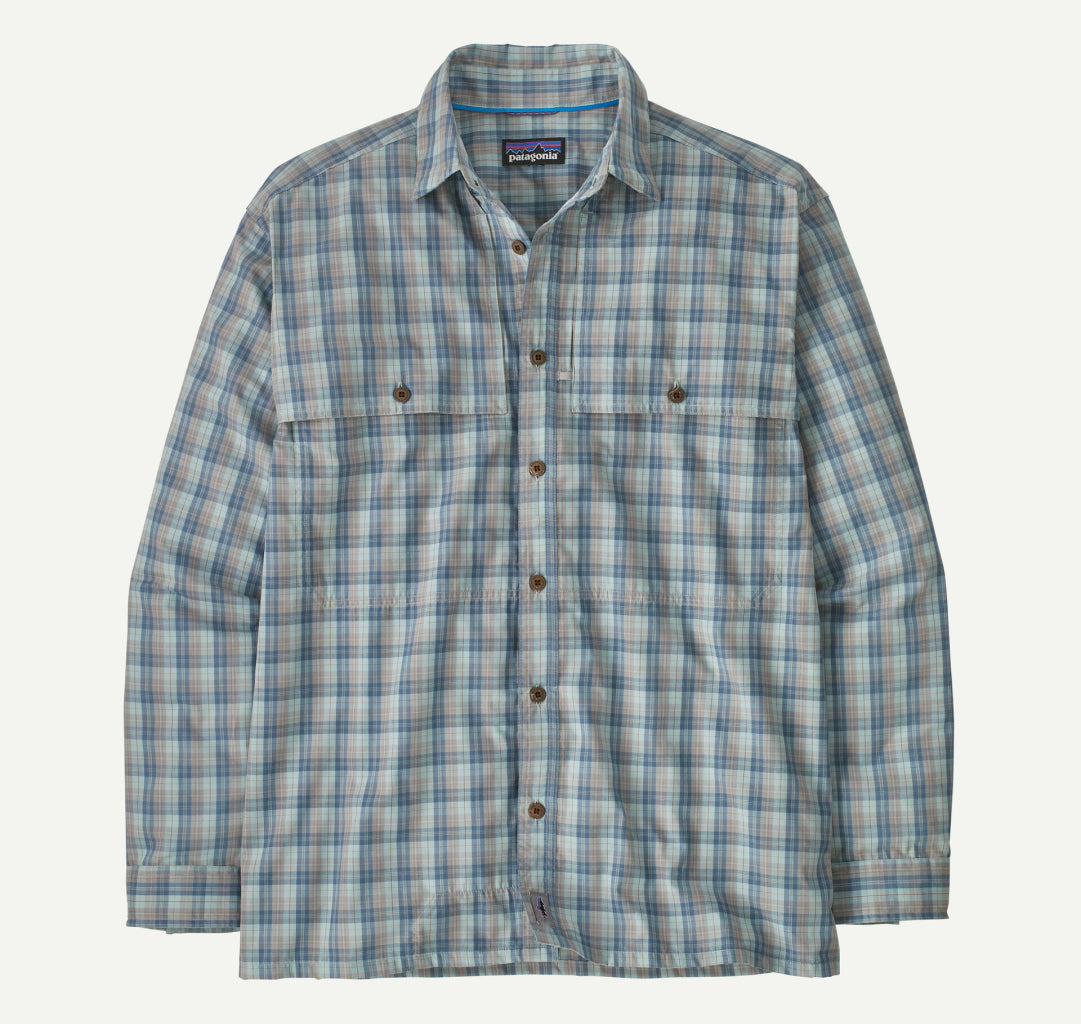 Patagonia Men&#39;s Long-Sleeved Island Hopper Shirt