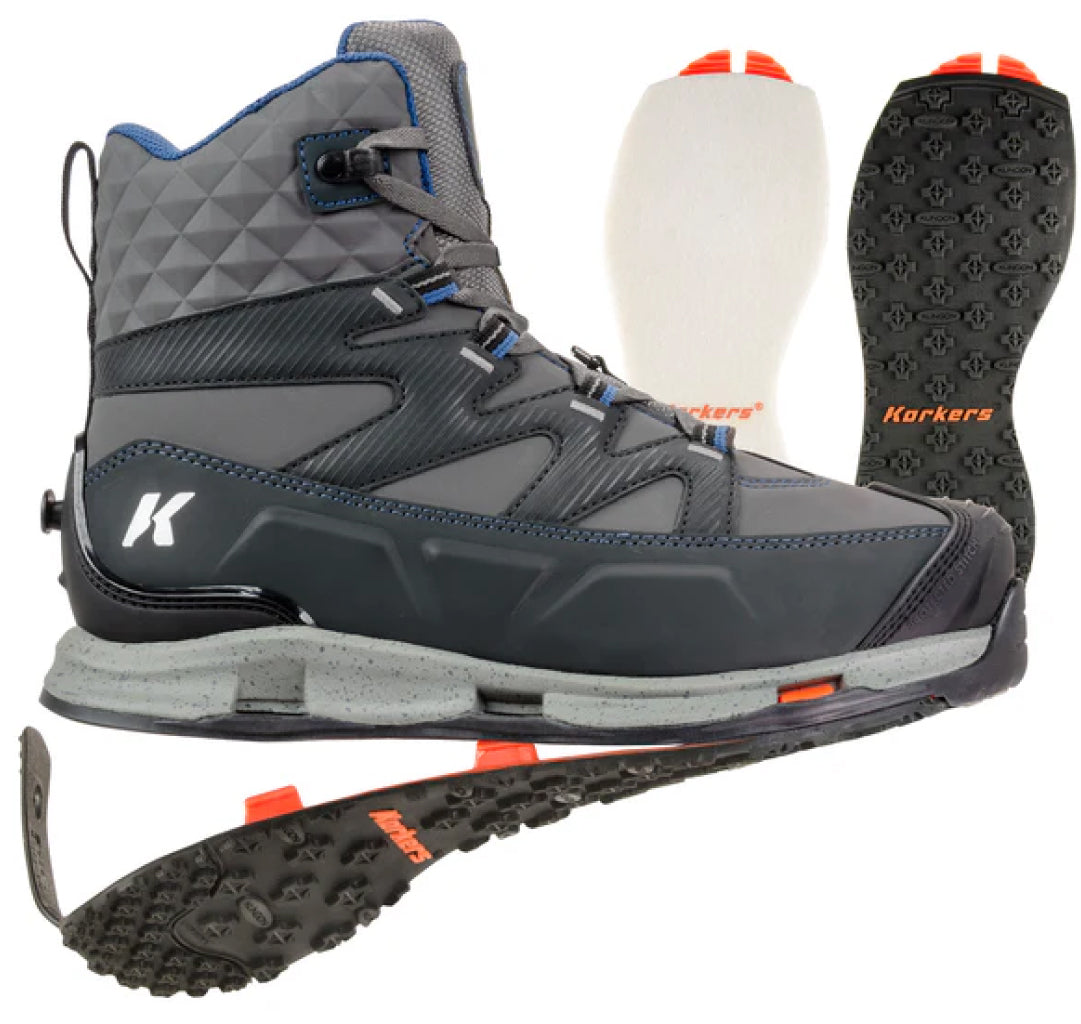 Korkers Bantam Lite Wading Boot (Felt &amp; Kling on Soles)