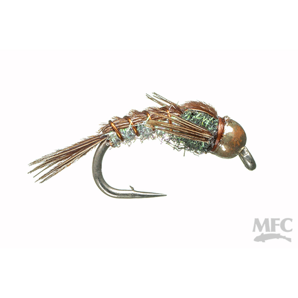 Kyle's Bead Head Curved Superflash Pheasant Tail