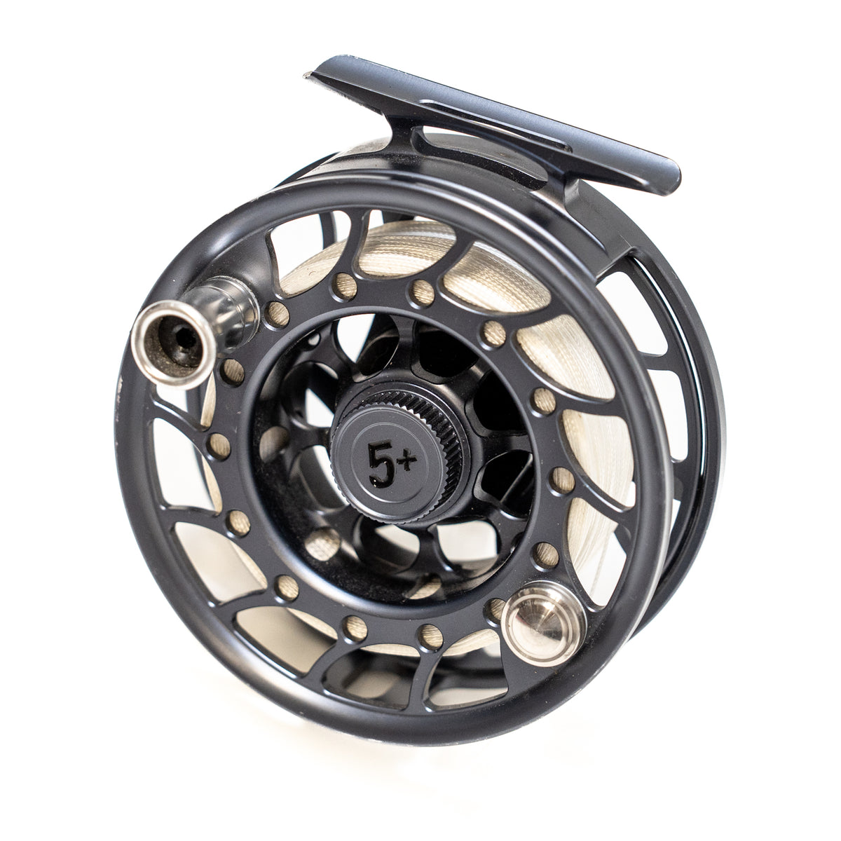 Hatch Iconic 5+ Reel  Large Arbor Grey Used
