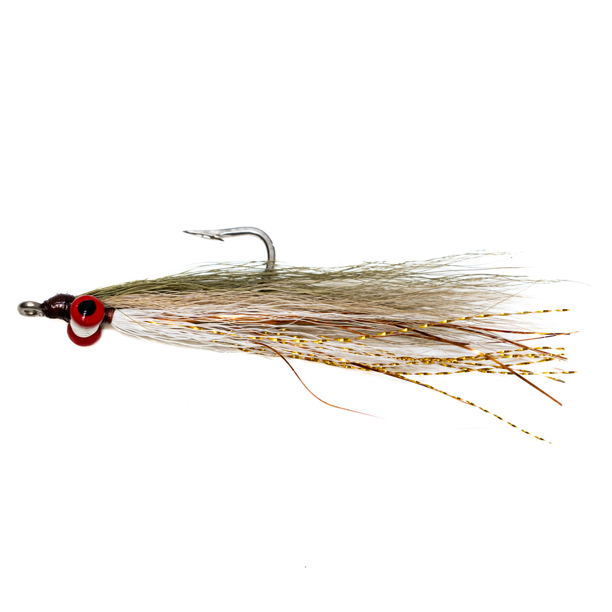 Custom Tied Saltwater Clouser Minnow