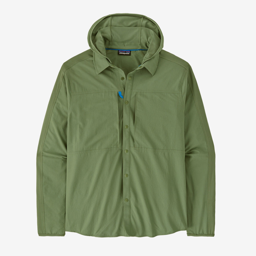 Patagonia Men s River Rambler Hybrid Sun Hoody Terrain Green M