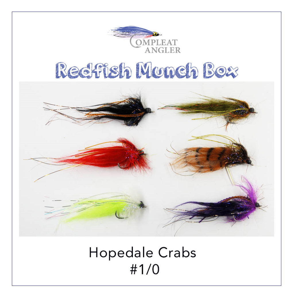 The Compleat Angler Redfish Munch Box Fly Collection